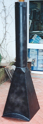 Gartenkaminsammelhaube